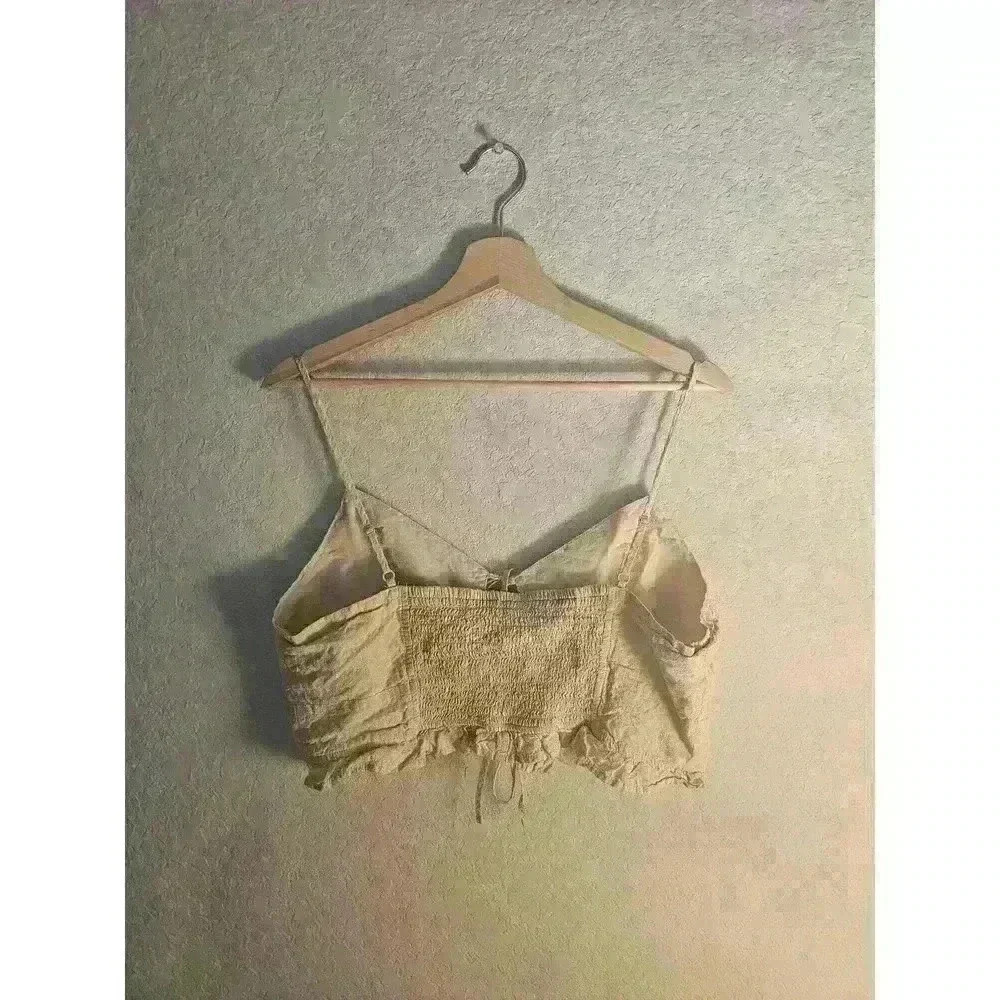 Lace up crop top - Picture 3 of 6